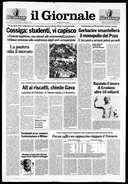 Il giornale : quotidiano del mattino